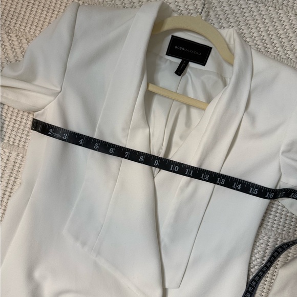 BCBGMaxAzria Cream Women's Blazer - Picture 6 of 7